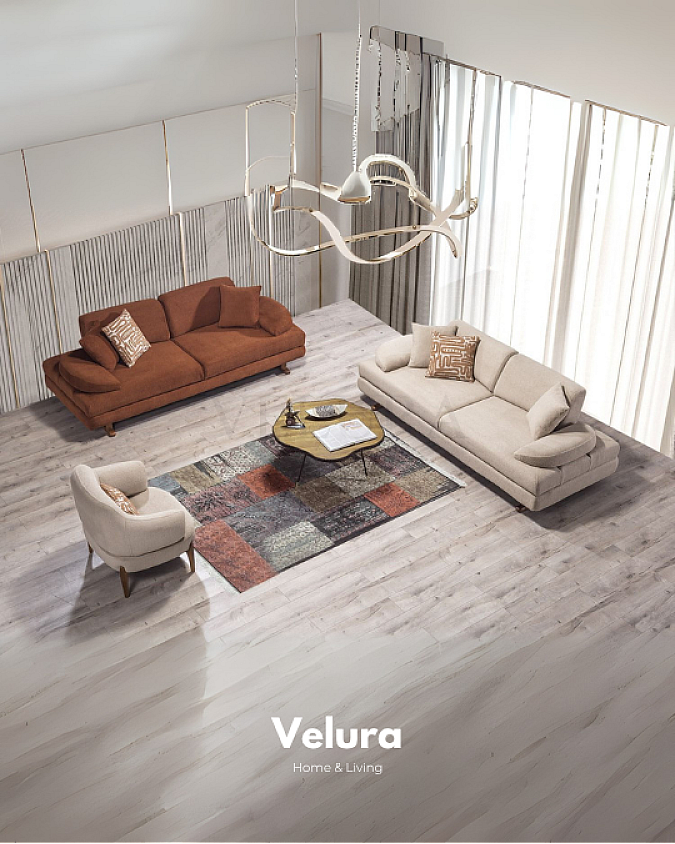 Sultan Koltuk Takımı - Krem