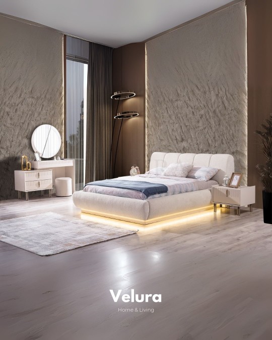 Tress Yatak Odası Takımı - V2 - 6 Kapaklı Gardırop