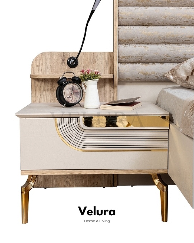 Uriel Gold Detaylı Komodin