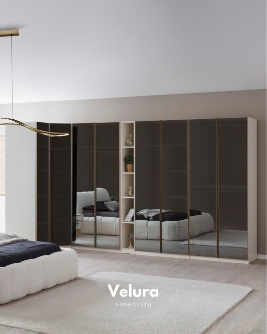 Valore 8 Cam Kapaklı Dolap