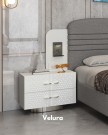 Yıldız Beyaz Komodin - Modern ve Estetik Tasarım