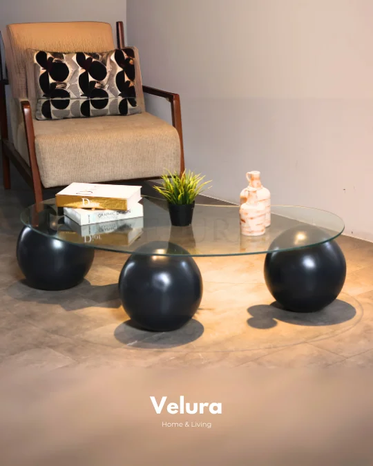 Küre Orta Sehpa - Antrasit