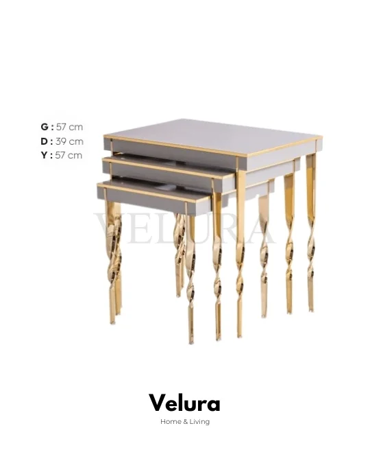 Asil Costa Gold Yan Sehpa