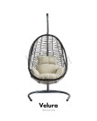 Cosmo Bahçe Salıncağı - Cappucino Rattan Krem Minder Cosmo Bahçe Salıncağı - Cappucino Rattan Krem Minder