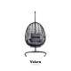 Cosmo Bahçe Salıncağı - Cosmo Kahve Rattan Gri Minder Cosmo Bahçe Salıncağı - Cosmo Kahve Rattan Gri Minder