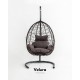 Deco Bahçe Salıncağı - Swing Kahve Rattan Gri Minder Deco Bahçe Salıncağı - Swing Kahve Rattan Gri Minder