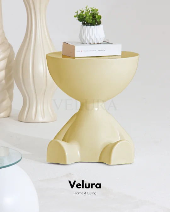 Ayıcık & Teddy Ekru Yan Sehpa