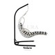 Elit Bahçe Salıncağı - Beyaz Rattan Zebra Minder Elit Bahçe Salıncağı - Beyaz Rattan Zebra Minder