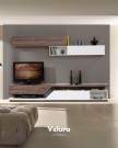 Image TV Ünitesi Haliç koyu ceviz beyaz modern