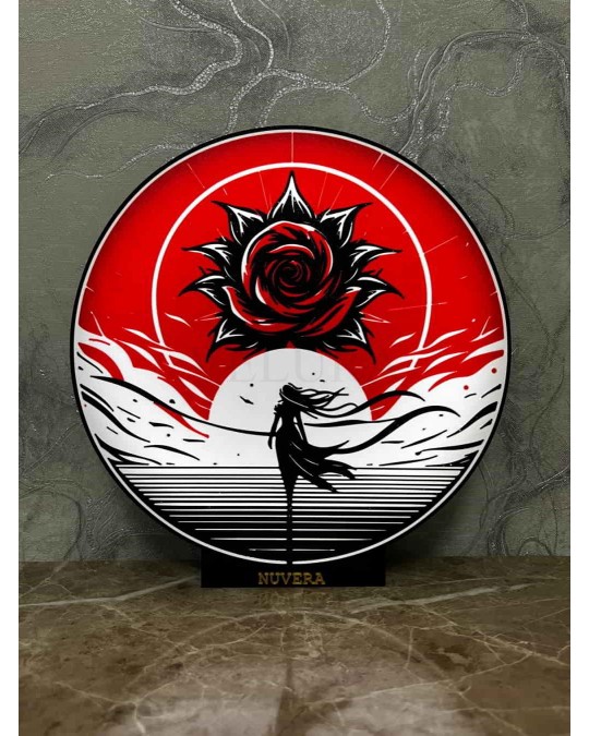 Nex Dekoratif Işık - Kızıl Gül