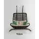 Konfor Bahçe Salıncağı Çift Kişilik - Kahve Rattan Krem Minder Konfor Bahçe Salıncağı Çift Kişilik - Kahve Rattan Krem Minder