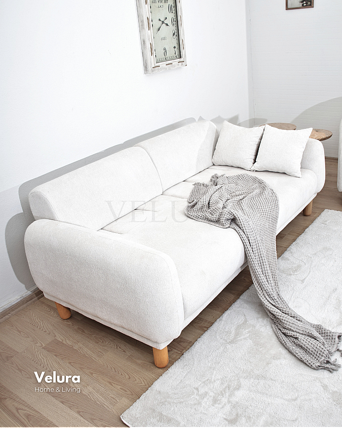 Lara Krem Koltuk Takımı