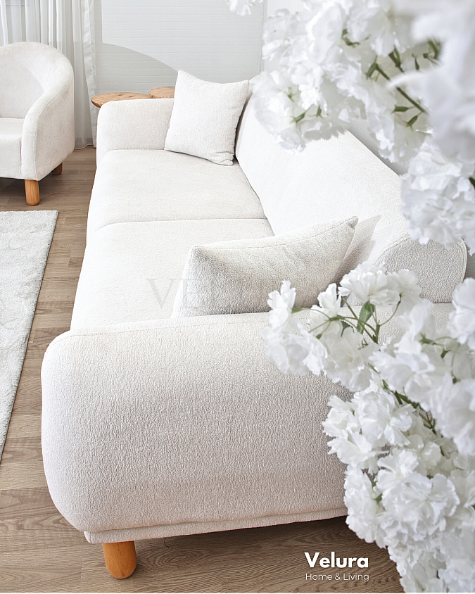 Lara Krem Koltuk Takımı