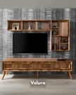 Velura Home Modern Tv Ünitesi Modelleri Velura Home ceviz renk tv ünitesi modelleri