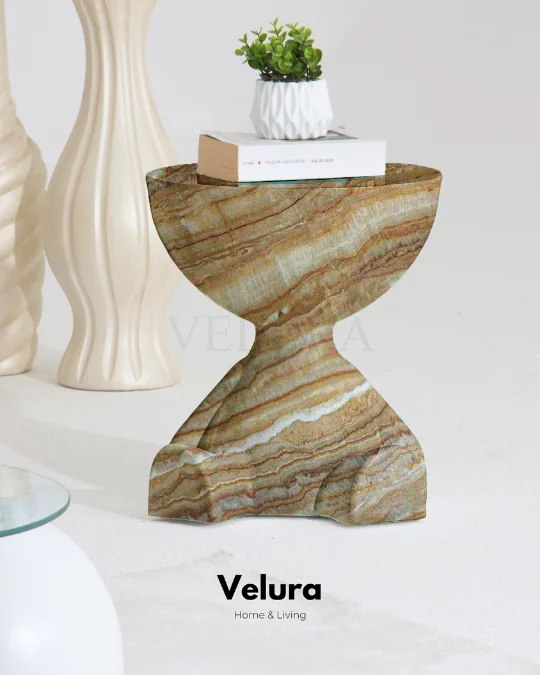 Ayıcık & Teddy Mermer Yan Sehpa