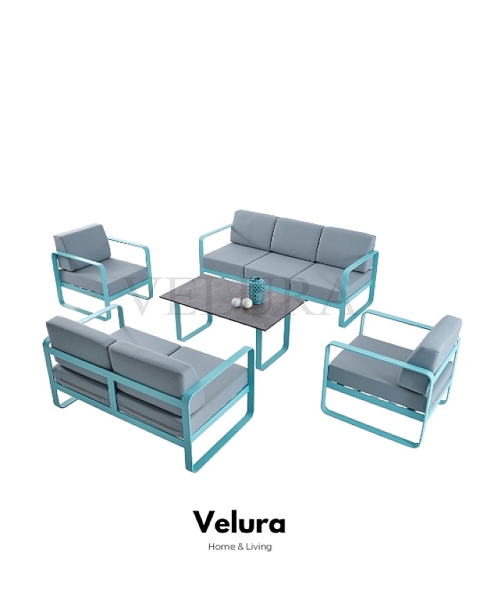 Velura Home Bahçe Mobilya Seti Mila velura home mila dış mekan oturma seti
