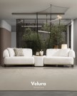 Moka Kanepe – Modern yataksız kanepe modeli bukle kumaş kaplamalı Moka Kanepe – Bukle kumaşlı, ahşap ayaklı, yataksız modern kanepe