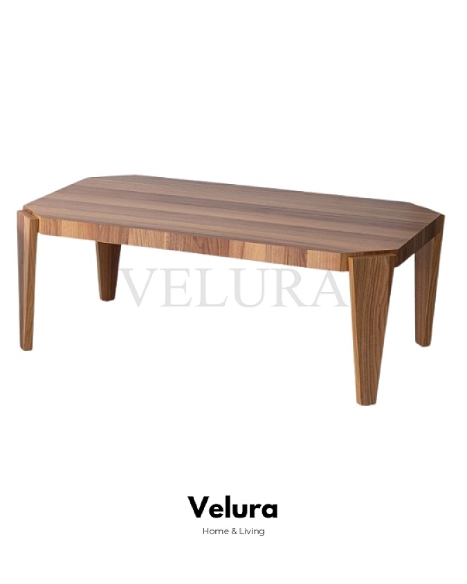 Petek Set Söğüt Orta Sehpa Ceviz MDF