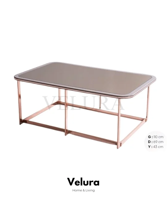 Prestij Toprak Rose Gold Orta Sehpa