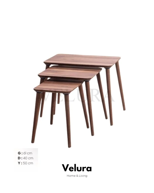 Rüya Set Kemençe Yan Sehpa