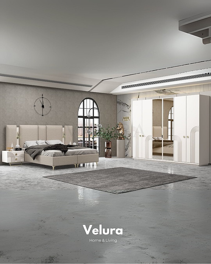 Sarmaşık Komodin beyaz