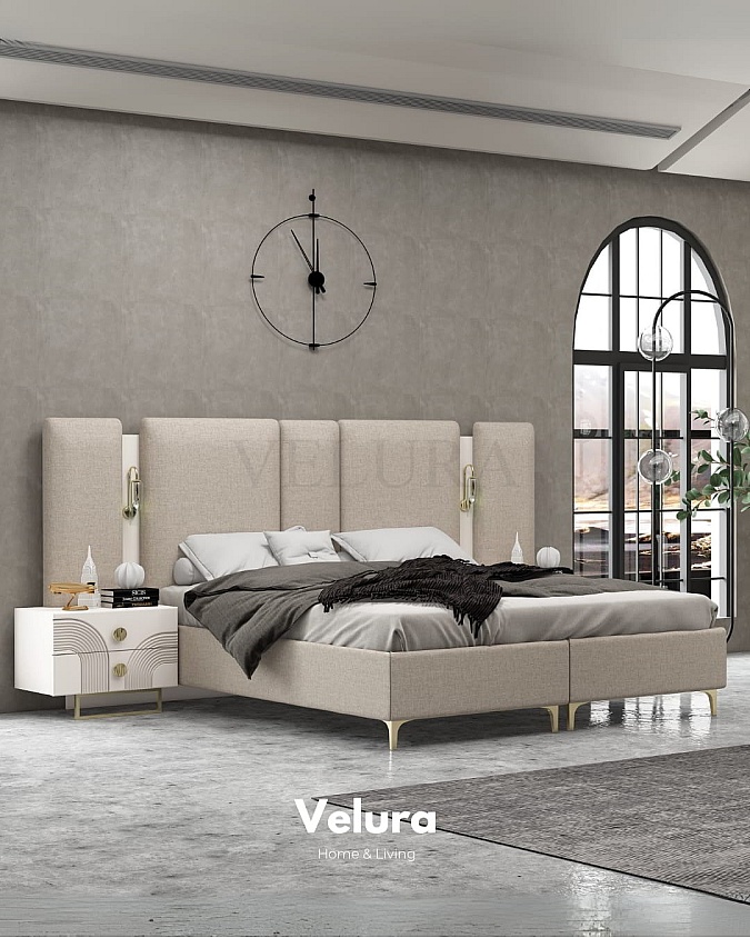 Sarmaşık Komodin beyaz