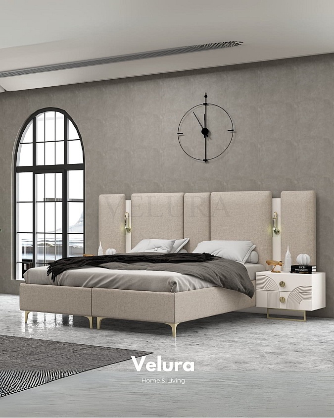 Sarmaşık Komodin beyaz