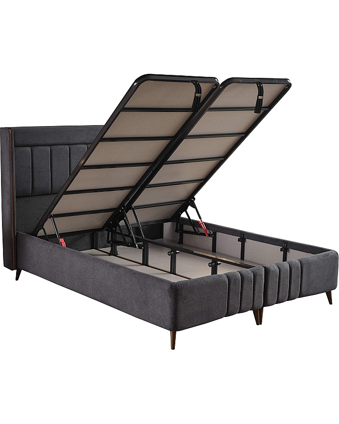 Koyu gri baza başlık seti