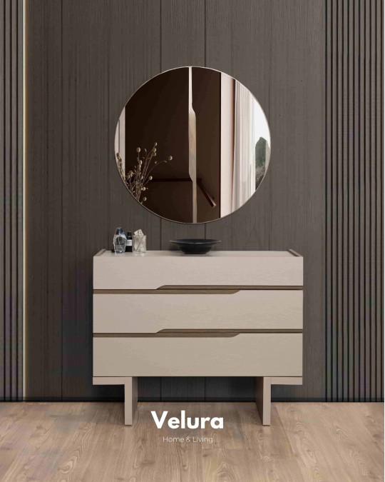 Yerden yüksek modern şifonyer modeli