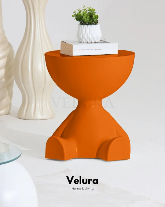 Ayıcık & Teddy Turuncu Yan Sehpa