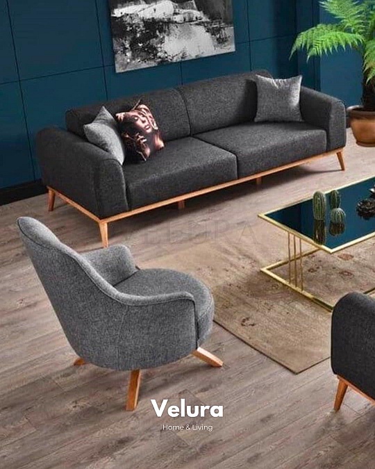 Valo Antrasit Koltuk Takımı