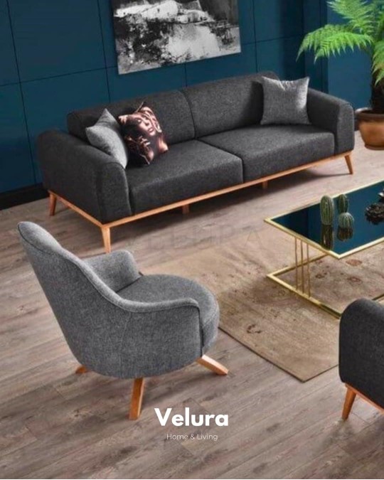 Valo Antrasit Koltuk Takımı