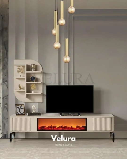 Venti Siyah Tv Ünitesi