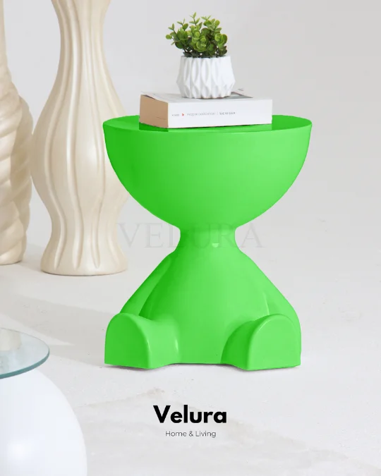 Ayıcık & Teddy Yeşil Yan Sehpa