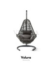 Zen Bahçe Salıncağı - Gri Rattan Gri Minder Zen Bahçe Salıncağı - Gri Rattan Gri Minder