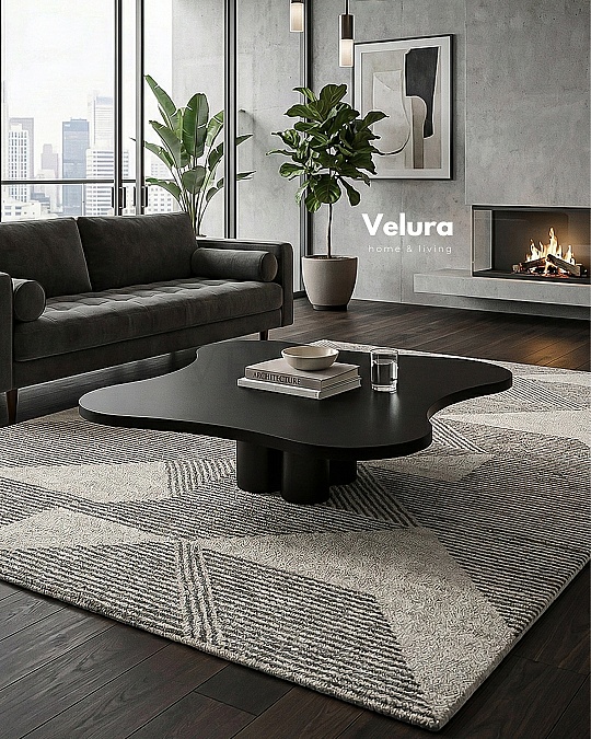 Kelebek Orta Sehpa - Siyah