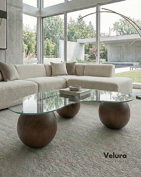 Küre Orta Sehpa - Koyu Ceviz