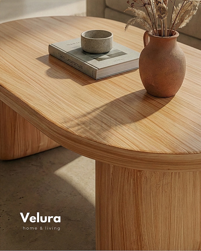 viny meşe orta sehpa 120x60x35