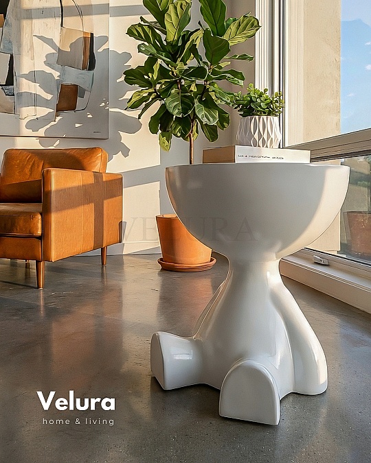 Ayıcık & Teddy Mermer Yan Sehpa