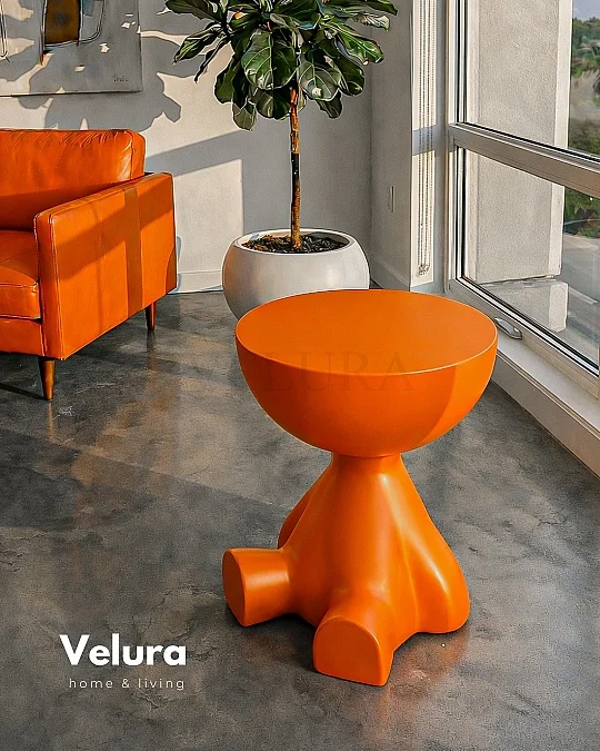 Ayıcık & Teddy Turuncu Yan Sehpa