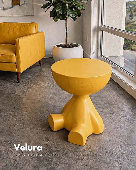 Ayıcık & Teddy Sarı Yan Sehpa