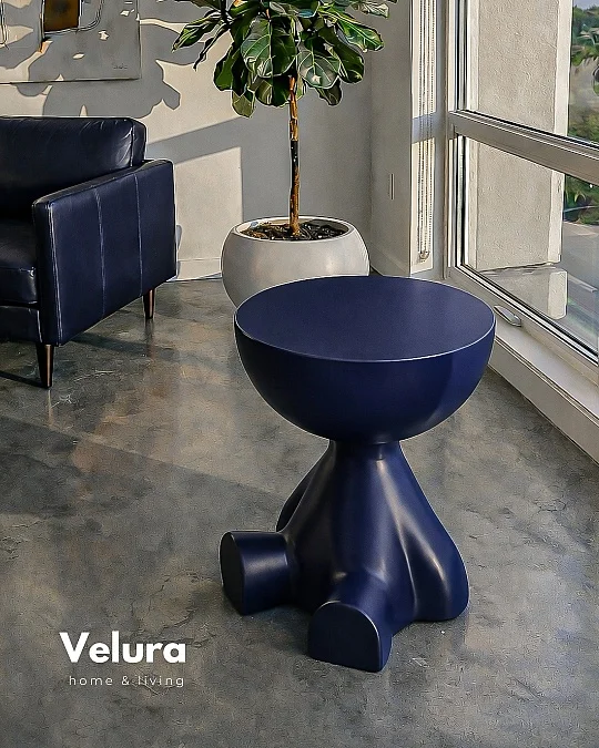 Ayıcık & Teddy Mavi Yan Sehpa