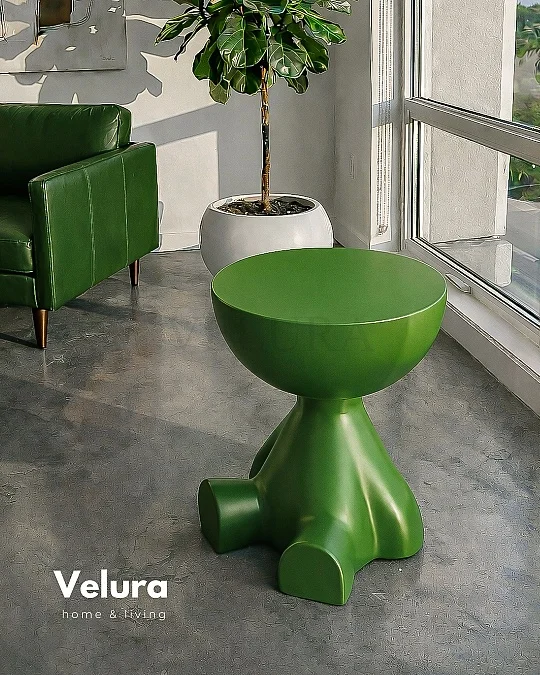 Ayıcık & Teddy Yeşil Yan Sehpa