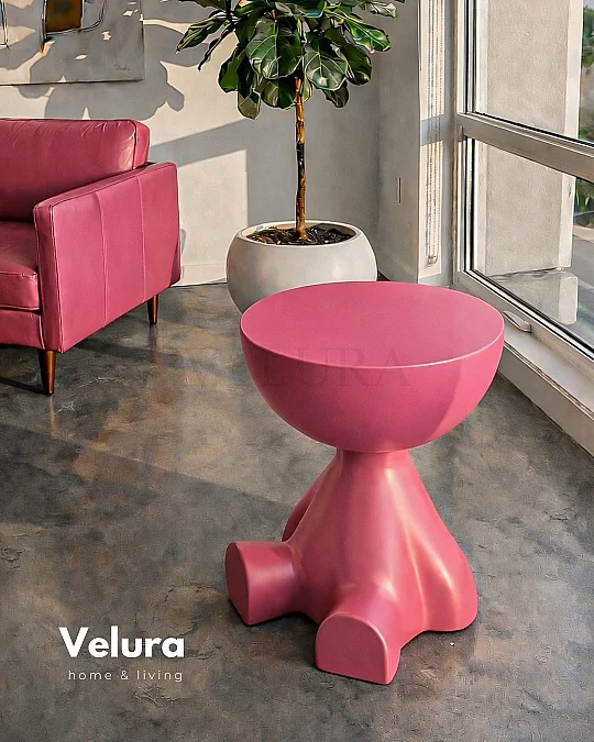 Ayıcık & Teddy Pembe Yan Sehpa