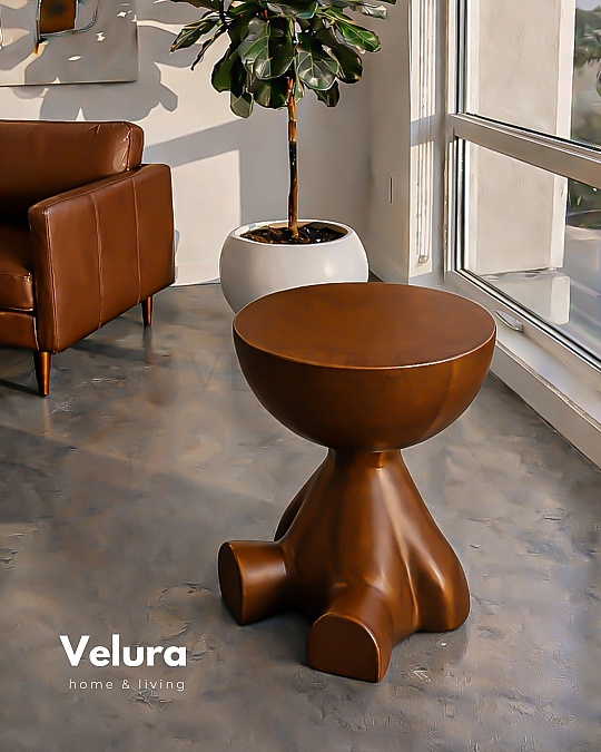 Ayıcık & Teddy Ceviz Yan Sehpa