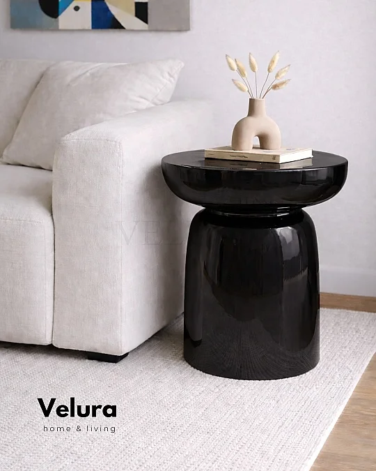 Fargo Mantar Yan Sehpa - Siyah