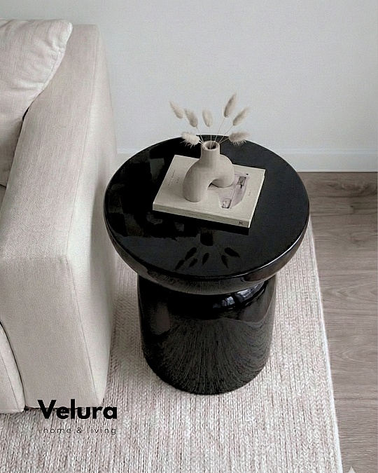 Fargo Mantar Yan Sehpa - Siyah