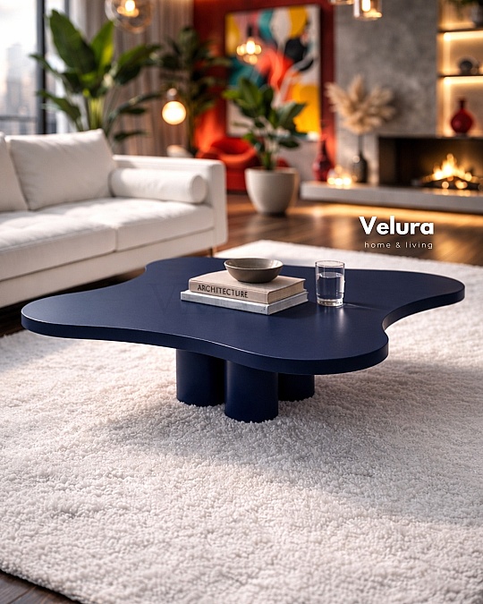 Kelebek Orta Sehpa - Lacivert