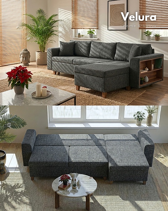 Rengar Köşe Takımı - Gri