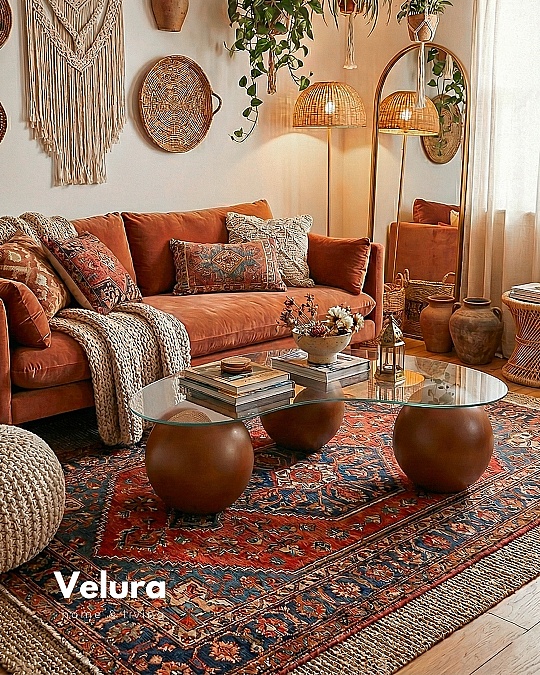 Küre Orta Sehpa - Ceviz